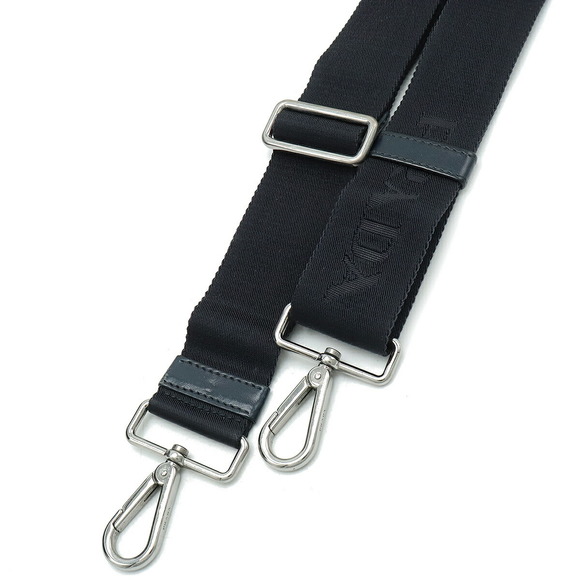 Prada Tessuto Double Reversible Nylon Leather Tote Shoulder Bag Navy Blue - Picture 9 of 9